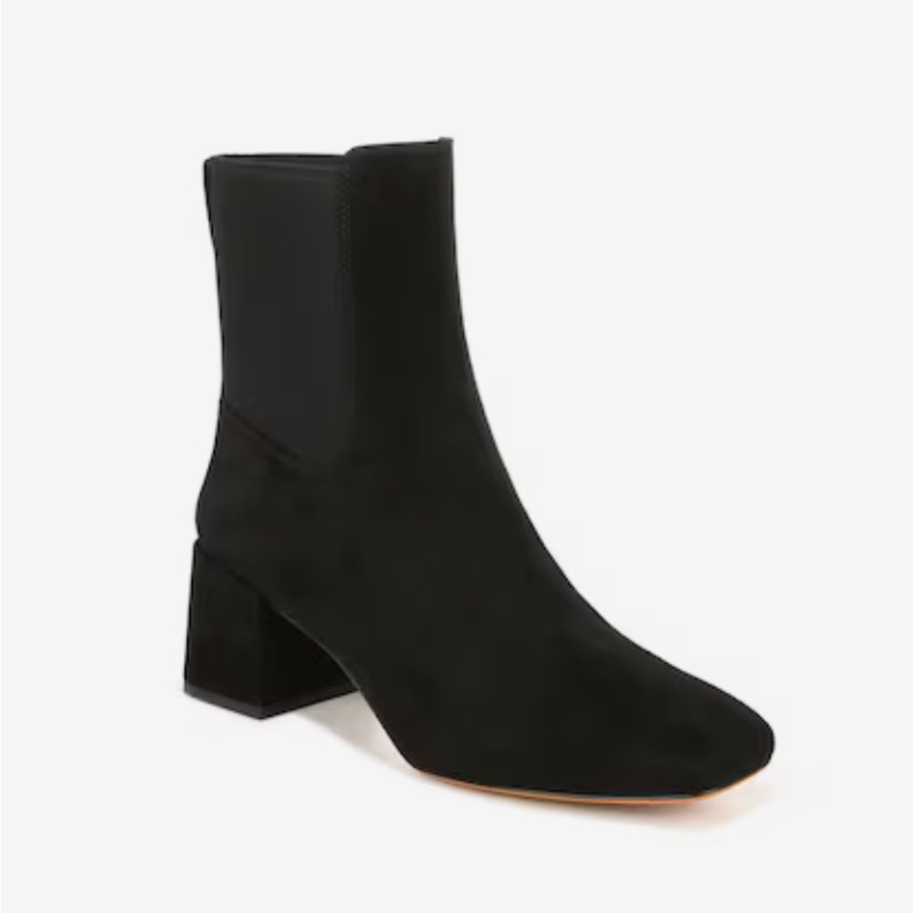 New! Vince Kimmy Bootie Black Suede Leather Sz 9 $395
